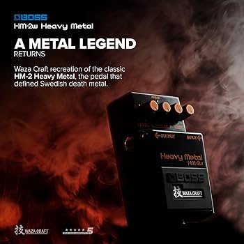 BOSS ( ボス ) HM-2W Heavy l WAZA CRAFT Amazon.com: BOSS HM-2W Heavy Metal Guitar Effects Pedal